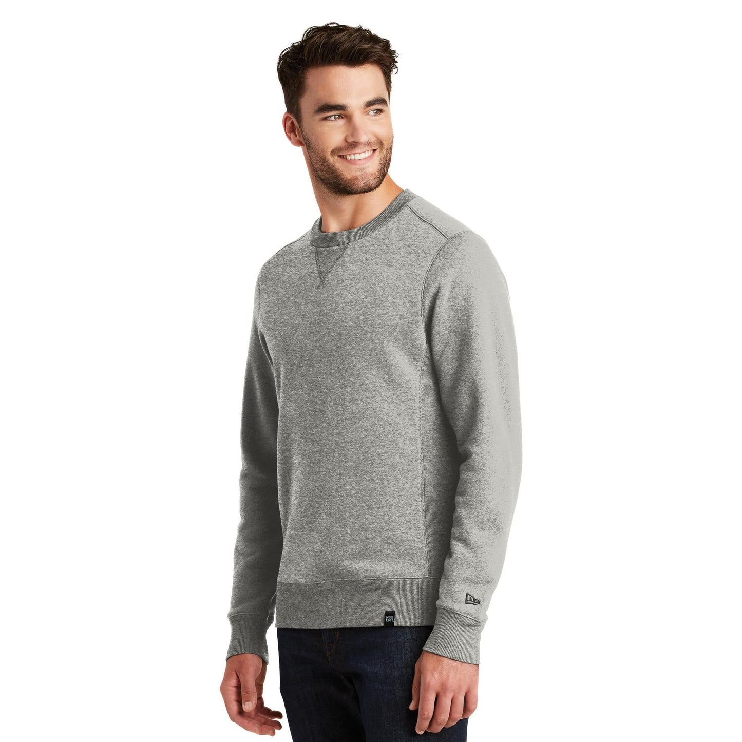 Black Sweatshirts - New Era - Cotton Blend Comfort