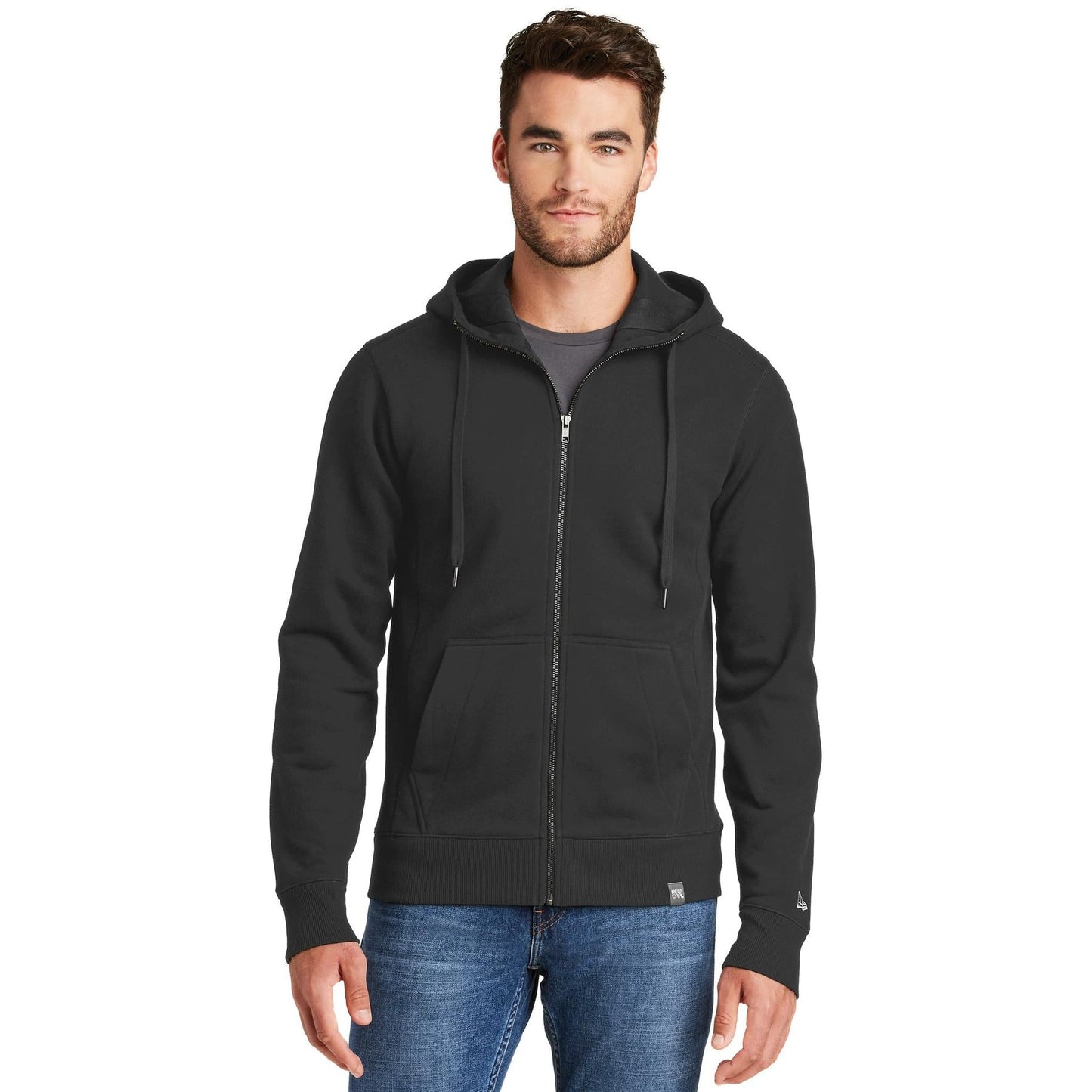 Black Cozy Sweatshirt - New Era - French Terry Design