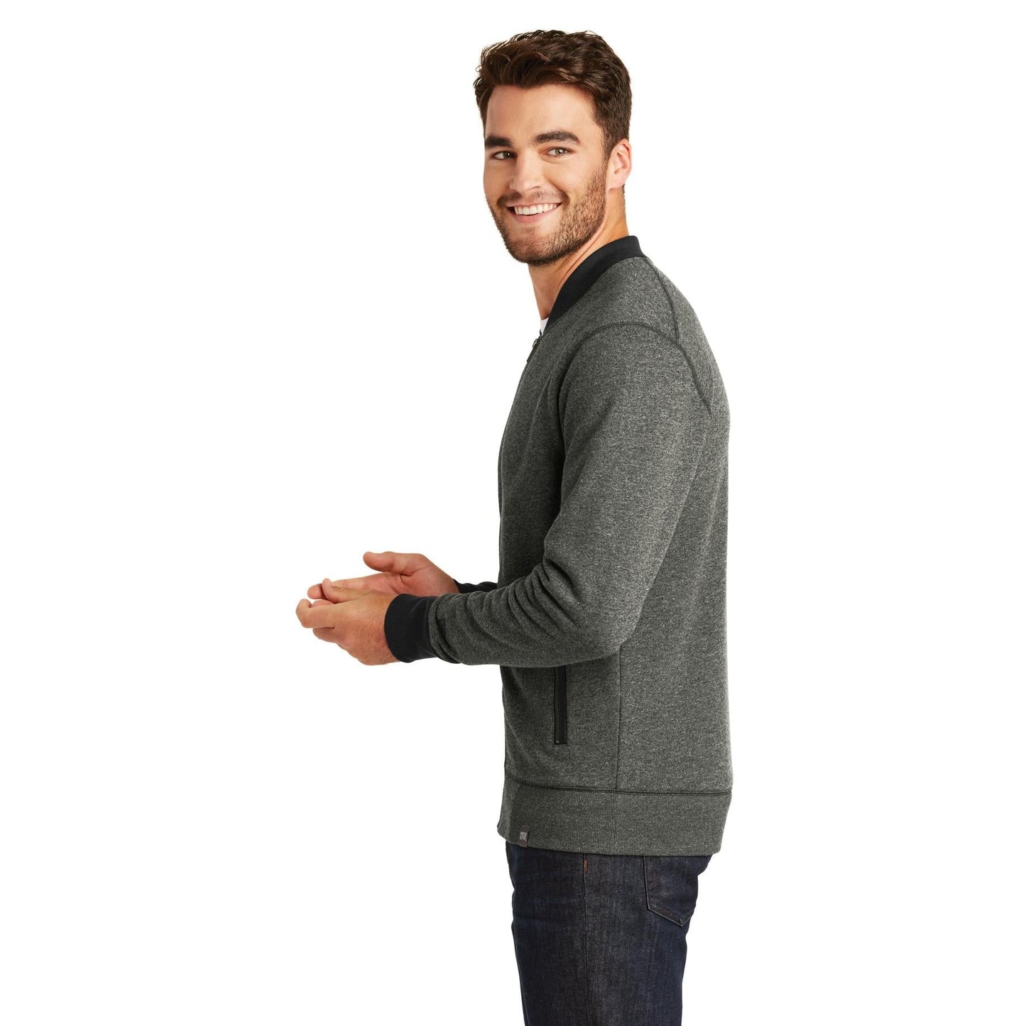Black Twist Sweatshirt - New Era - Soft French Terry