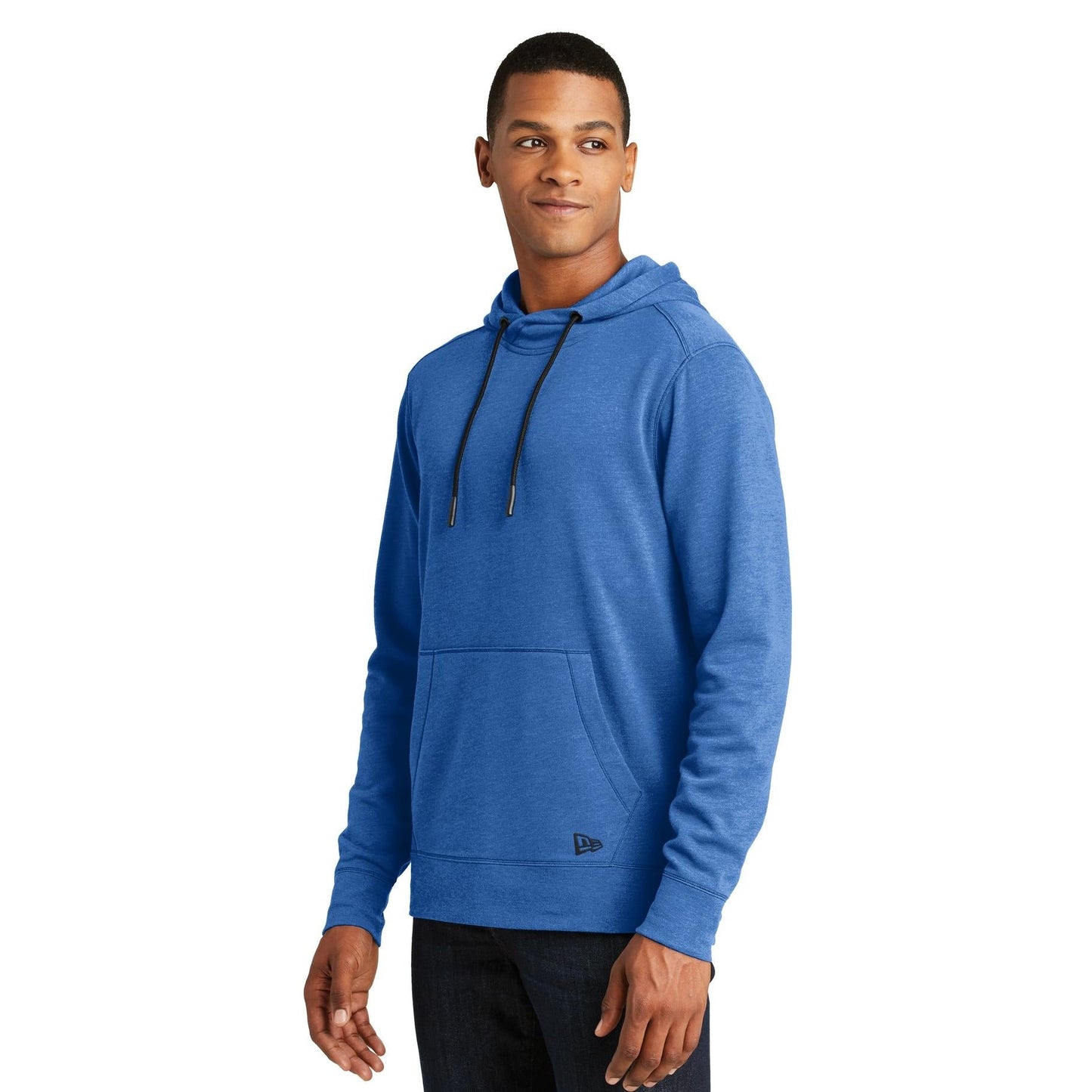 Black Heather Sweatshirt - New Era - Cozy Fleece Hoodie