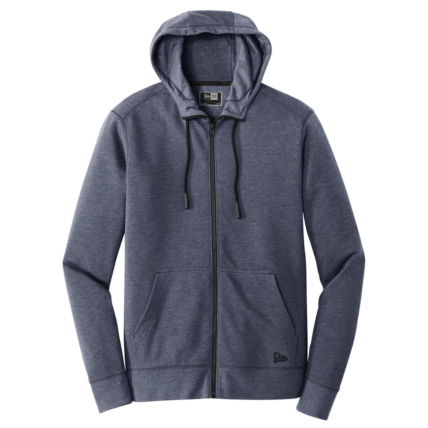 Black Heather Hoodie - New Era - Tri-Blend Fleece