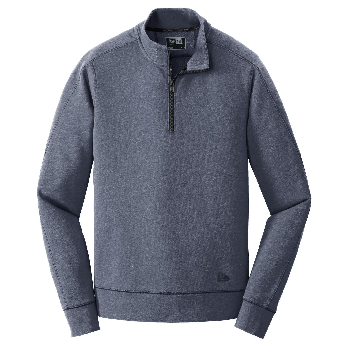 Black Heather Sweatshirt - New Era - Tri-Blend Fleece