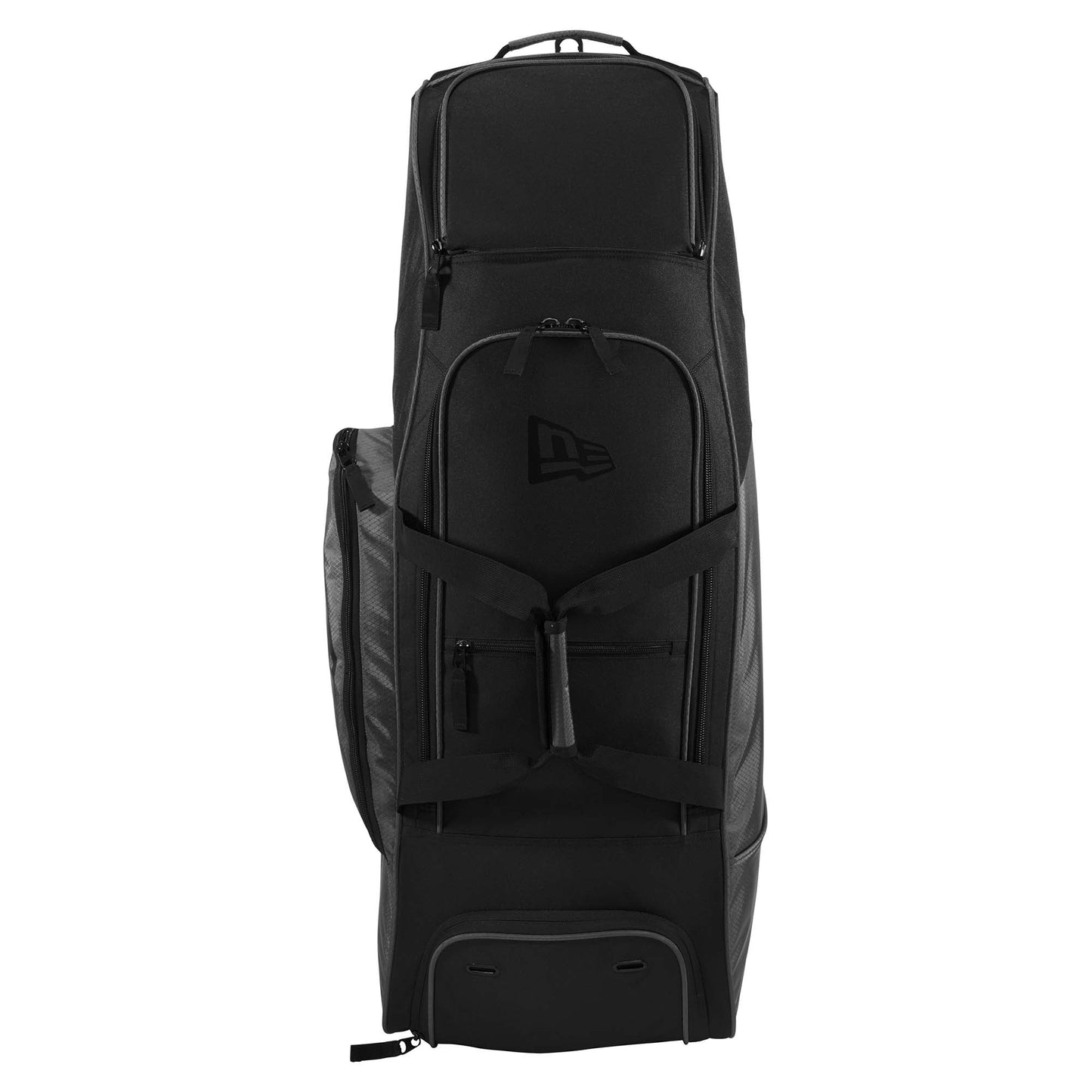 Gray/Black Bat Bags - New Era - Wheeled Design
