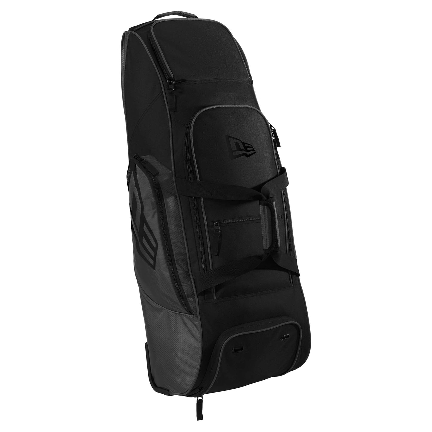 Gray/Black Bat Bags - New Era - Wheeled Design