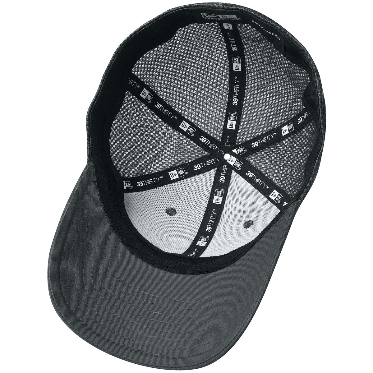 Black/White Ball Cap - New Era - Stretch Fit Comfort