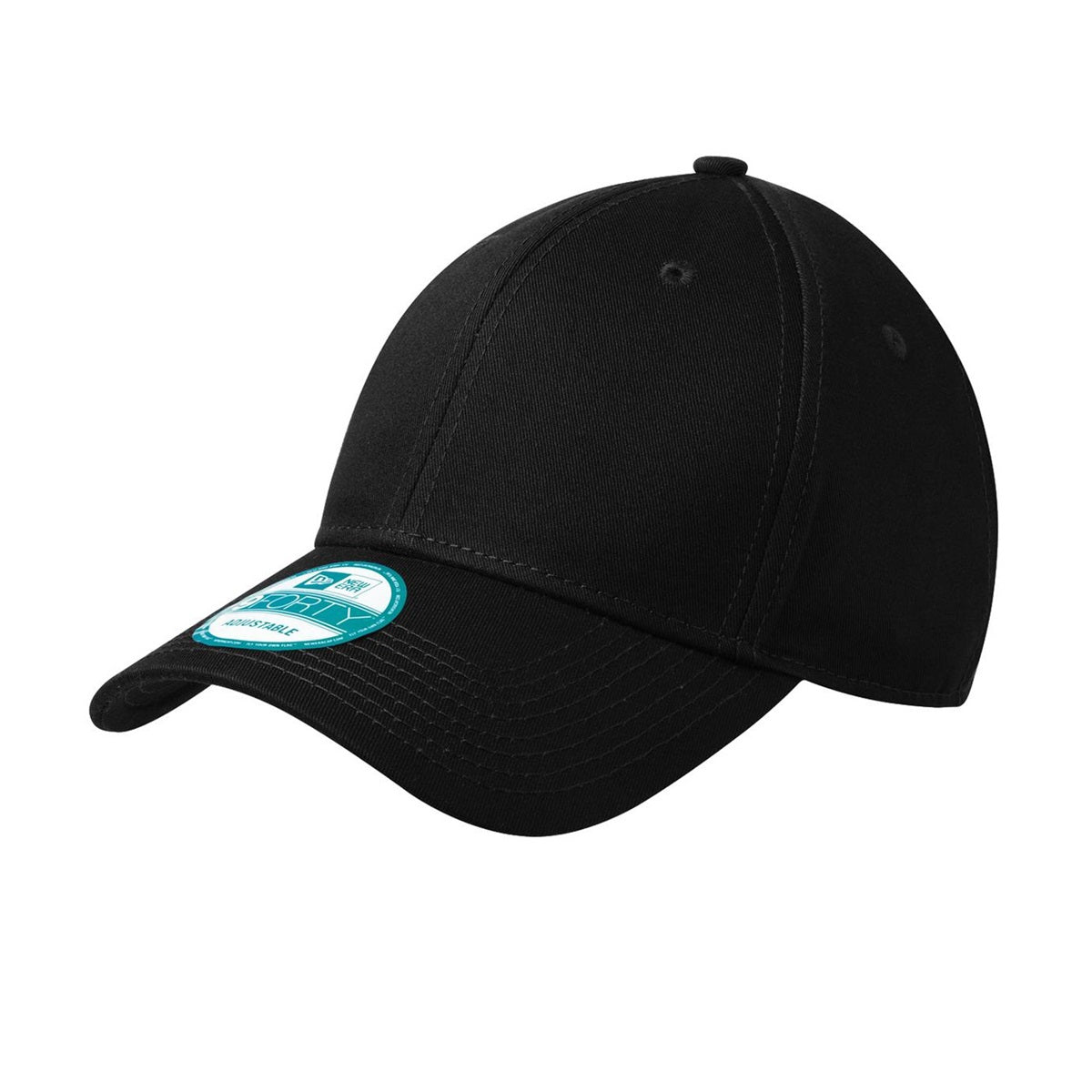 Black Ball Cap - New Era - Structured Cotton
