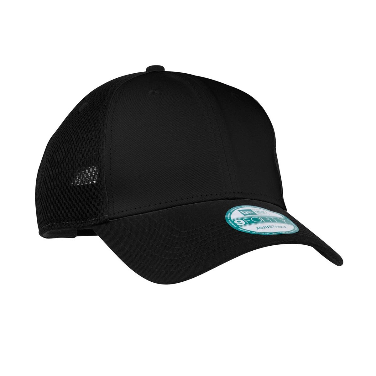 Black Adjustable Cap - New Era - Structured Design