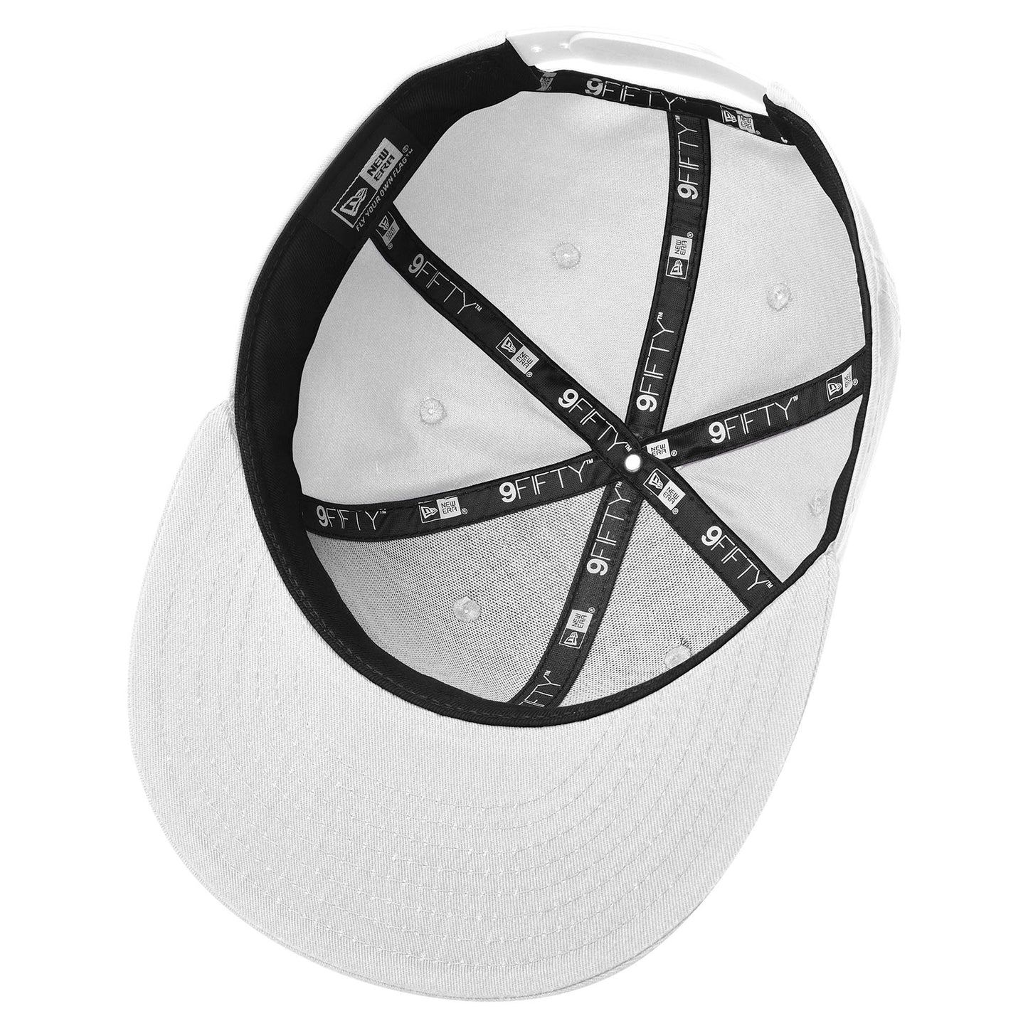 Black/Royal Flat Brim Hat - New Era - Cotton Material