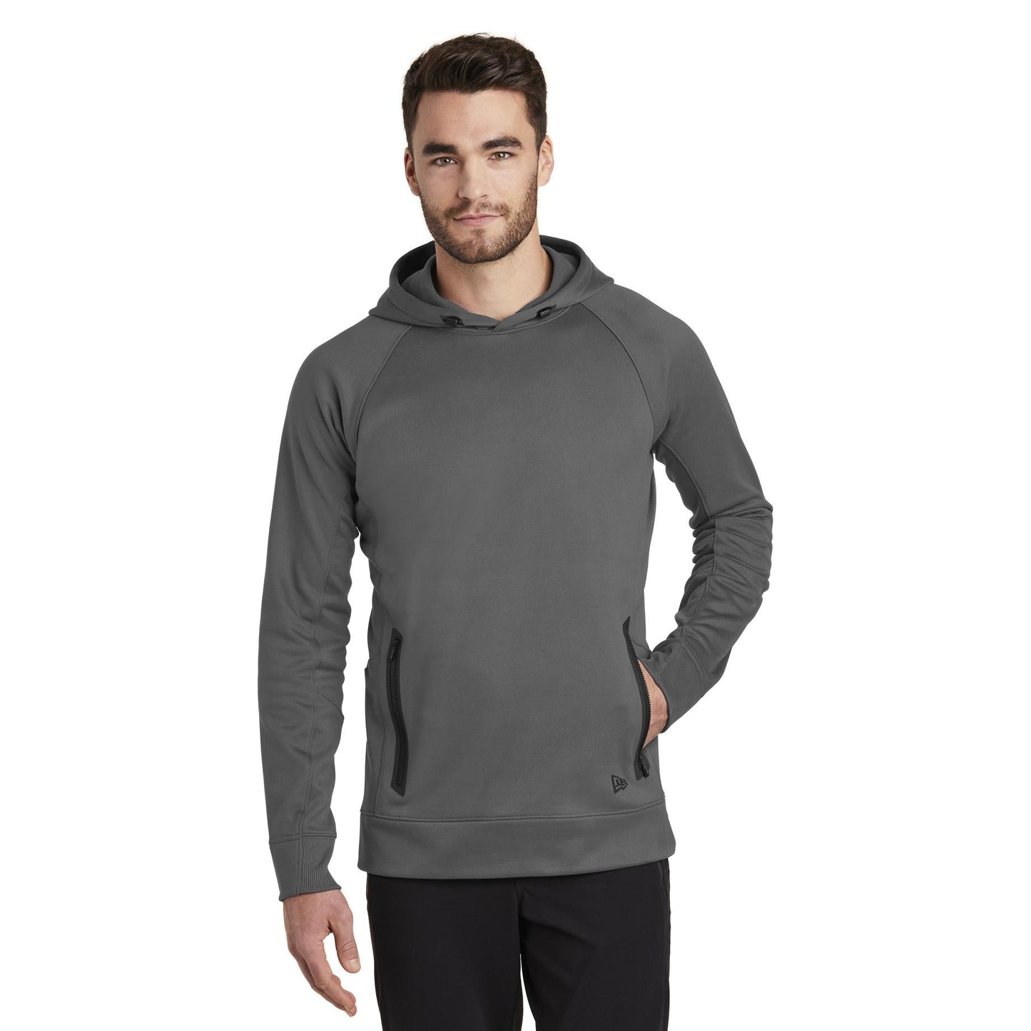 Black Sweatshirts - New Era - Fleece Pullover Hoodie