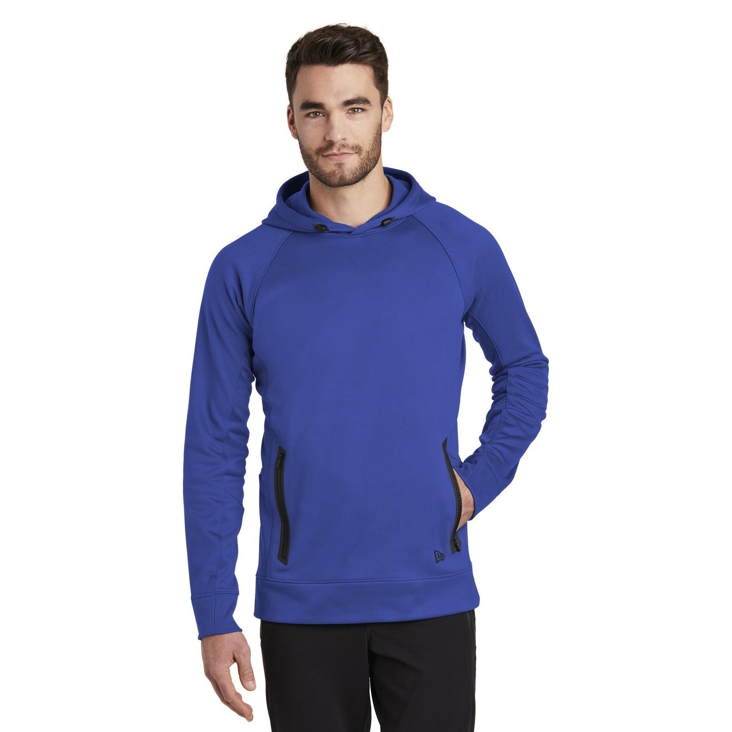 Black Sweatshirts - New Era - Fleece Pullover Hoodie