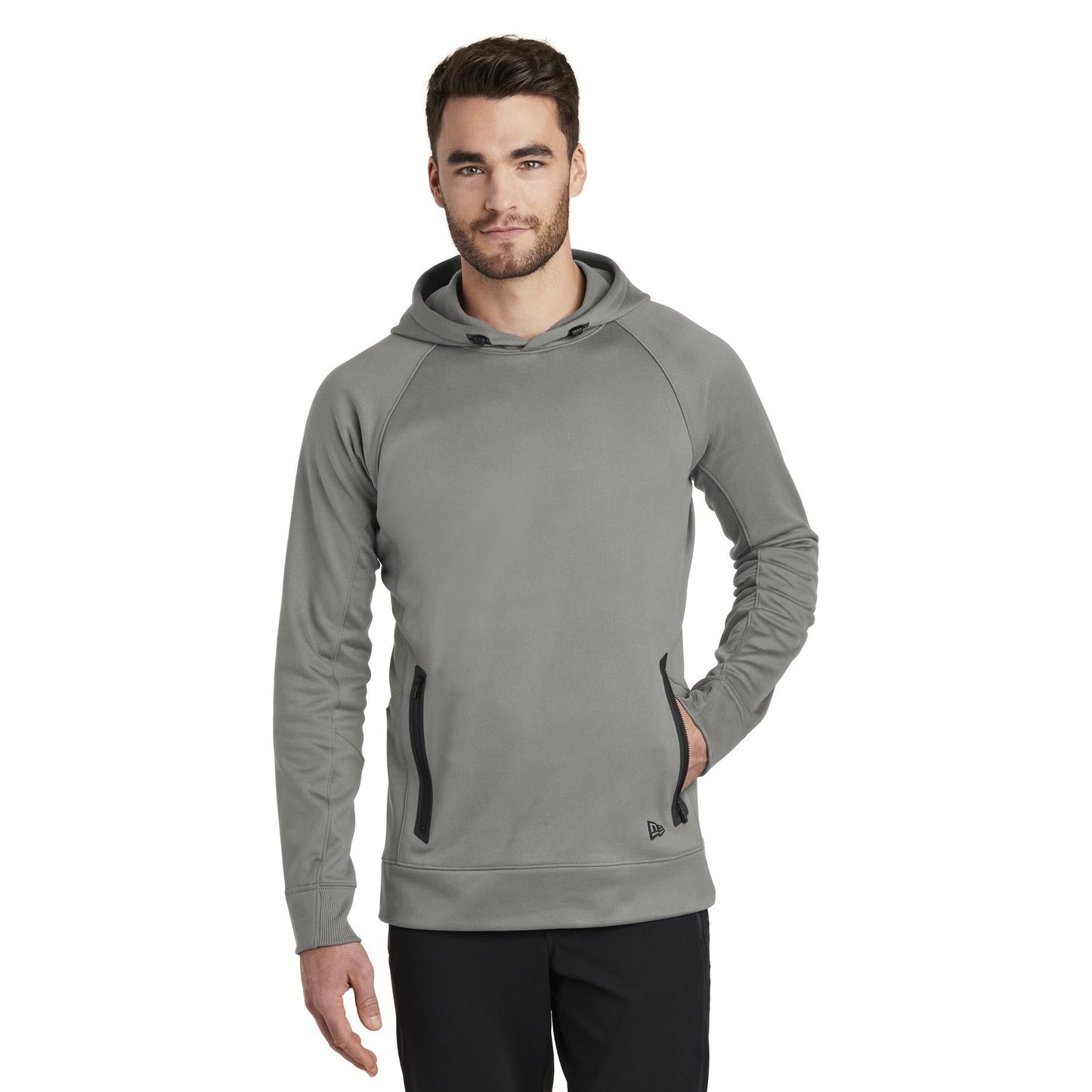 Black Sweatshirts - New Era - Fleece Pullover Hoodie