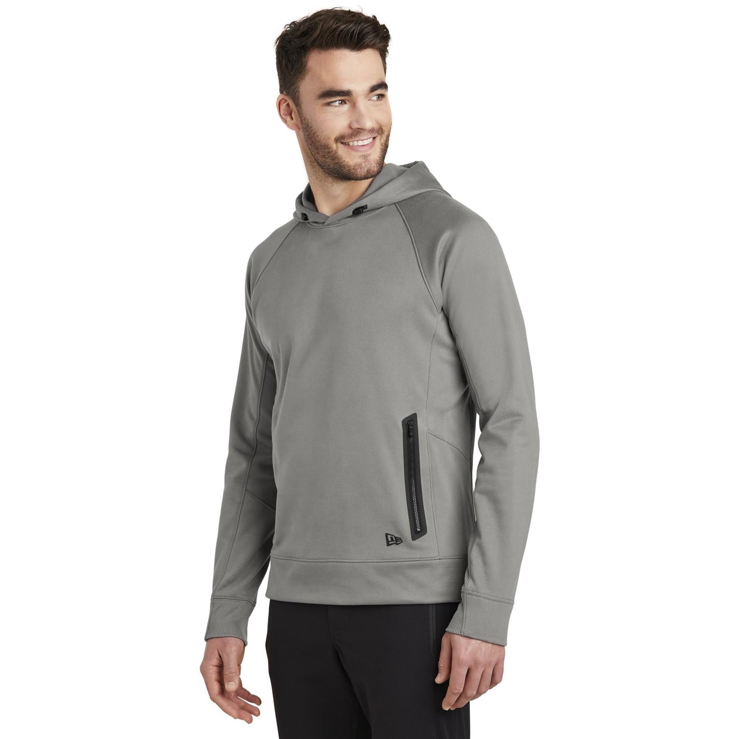 Black Sweatshirts - New Era - Fleece Pullover Hoodie