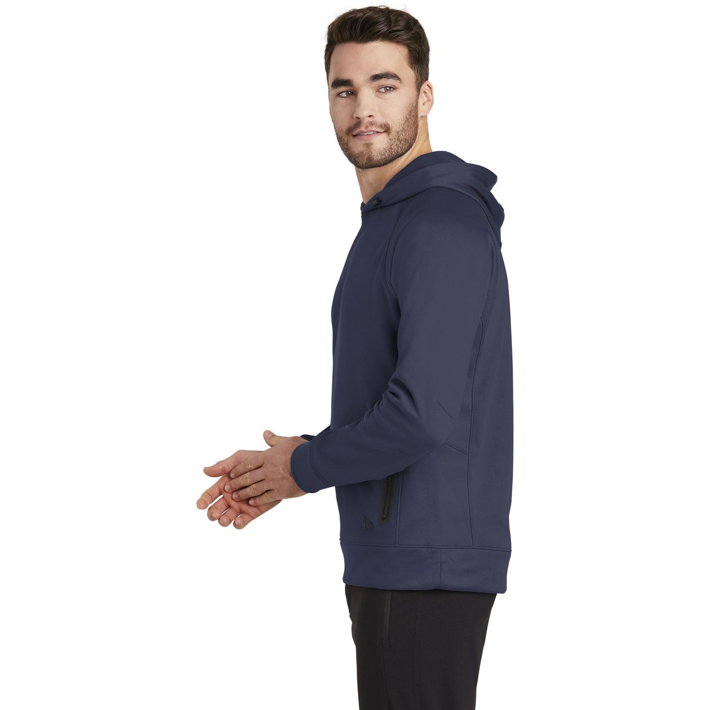 Black Sweatshirts - New Era - Fleece Pullover Hoodie