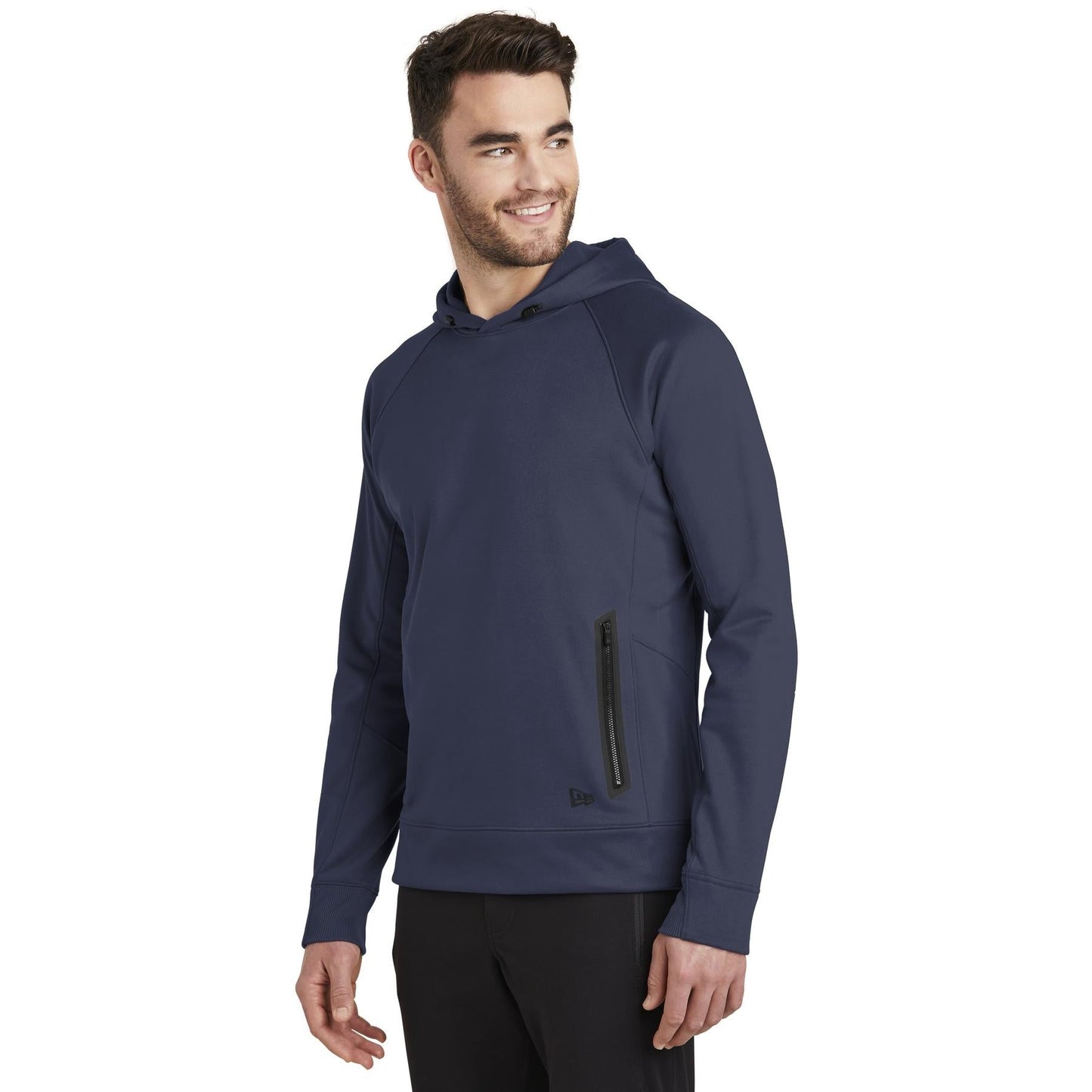 Black Sweatshirts - New Era - Fleece Pullover Hoodie