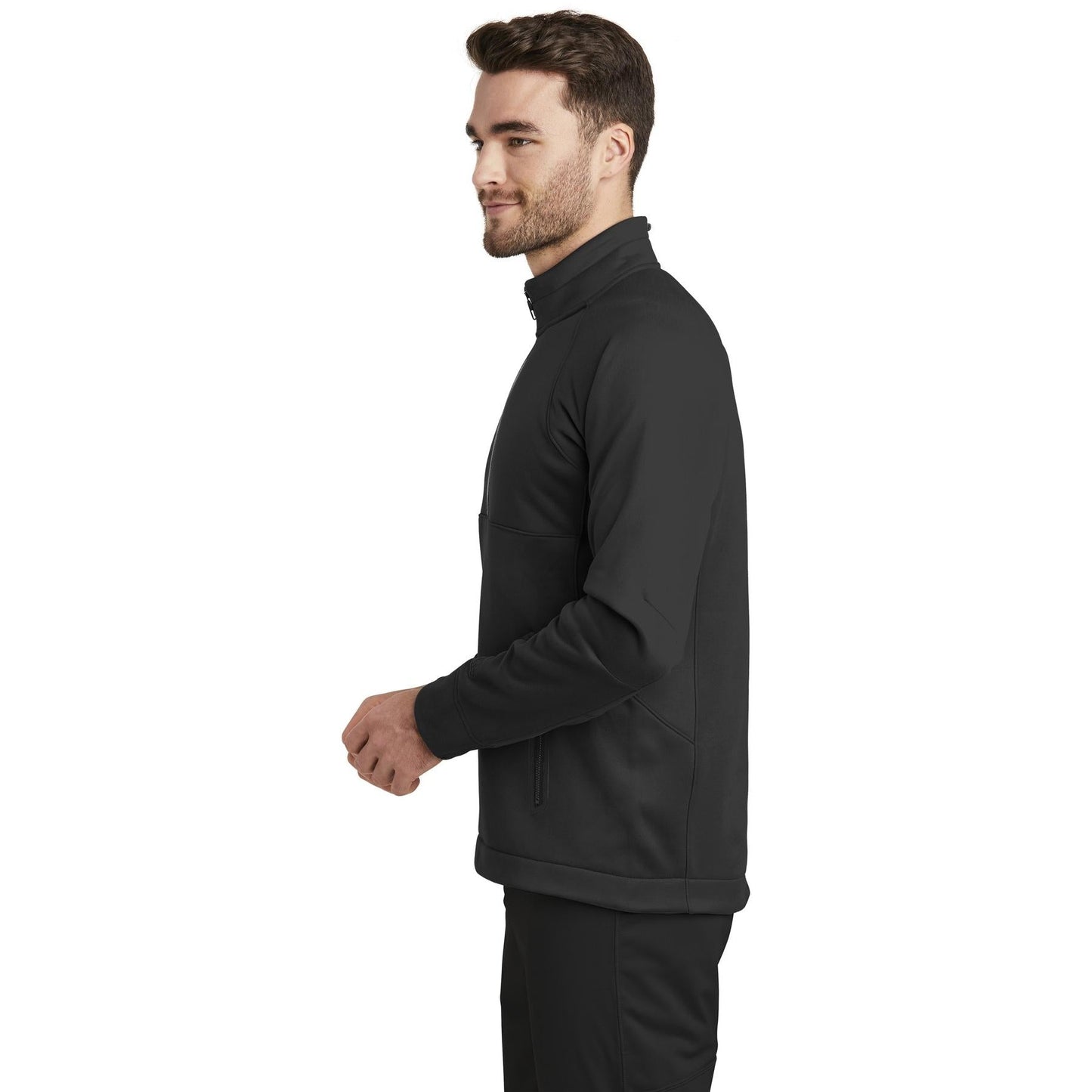 Black Sweatshirts - New Era - Fleece Zip Pullover