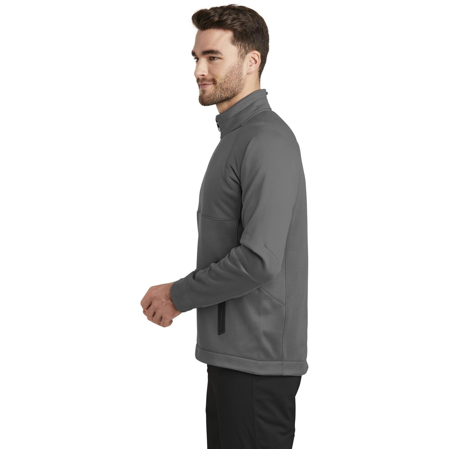 Black Sweatshirts - New Era - Fleece Zip Pullover