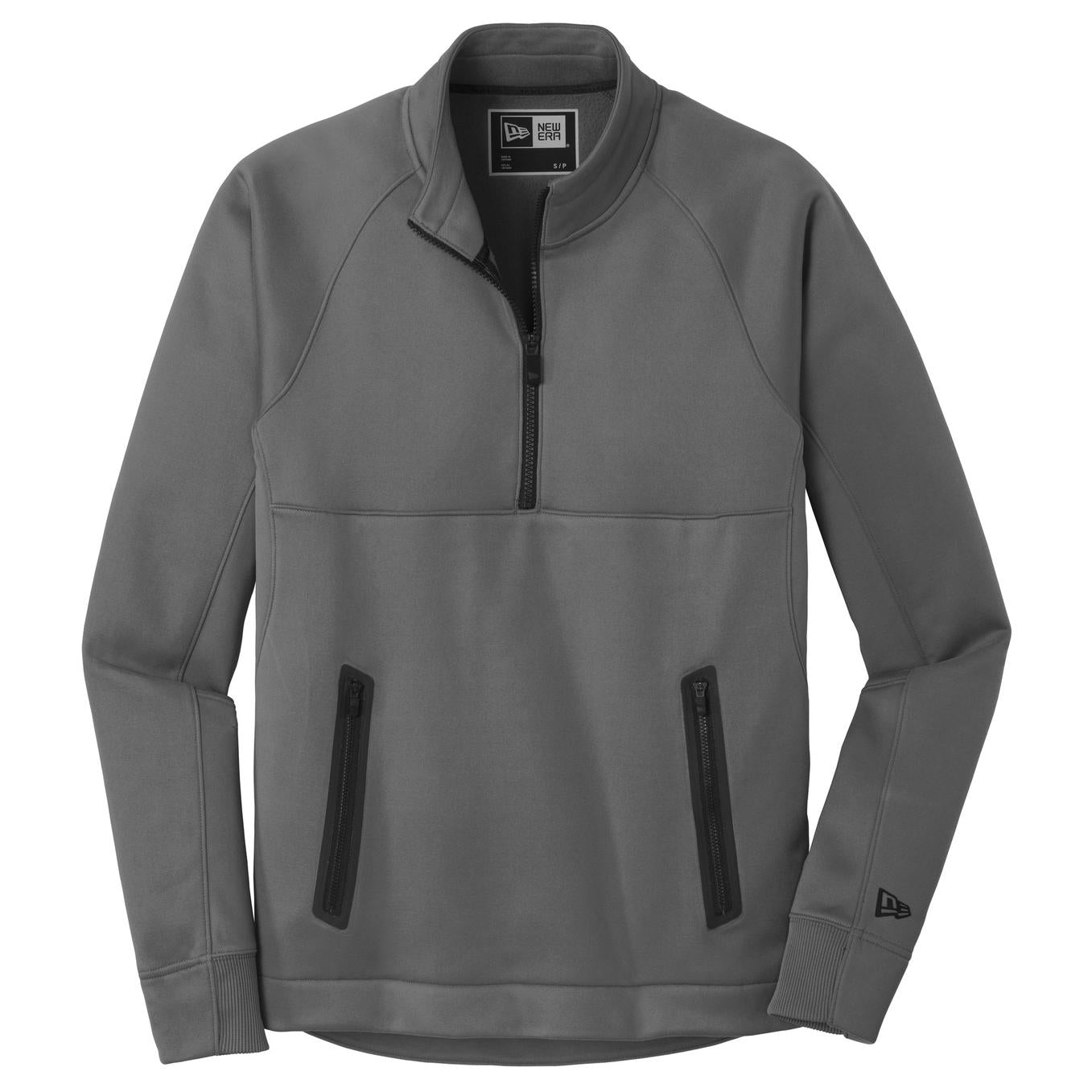 Black Sweatshirts - New Era - Fleece Zip Pullover
