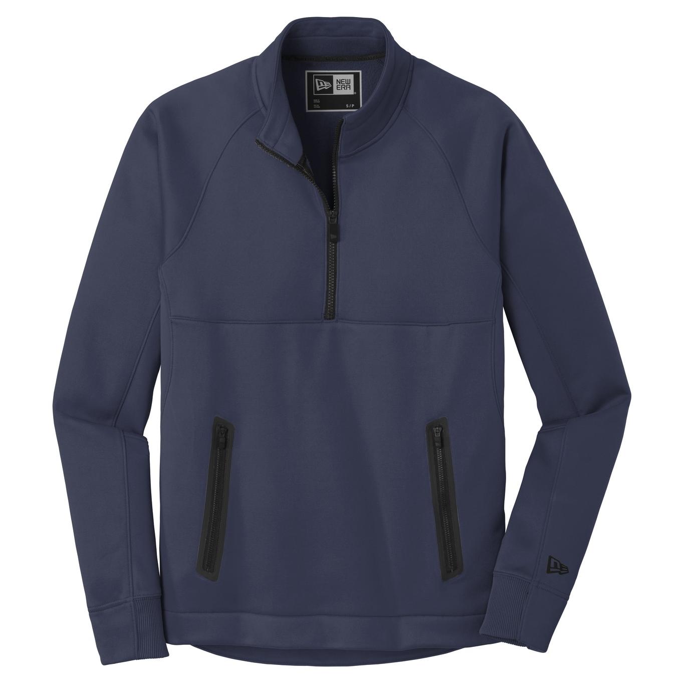 Black Sweatshirts - New Era - Fleece Zip Pullover