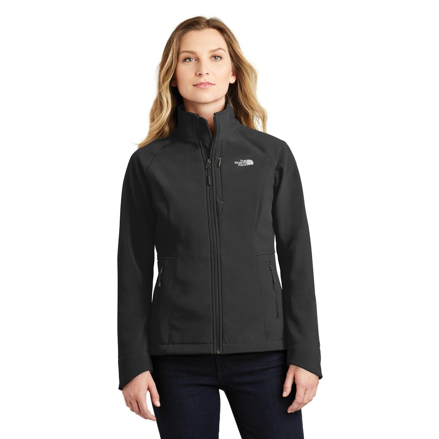 Black Soft Shell Jacket - The North Face - Weather Resistant