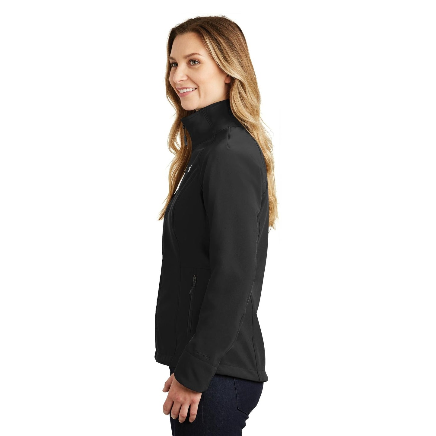 Black Soft Shell Jacket - The North Face - Weather Resistant