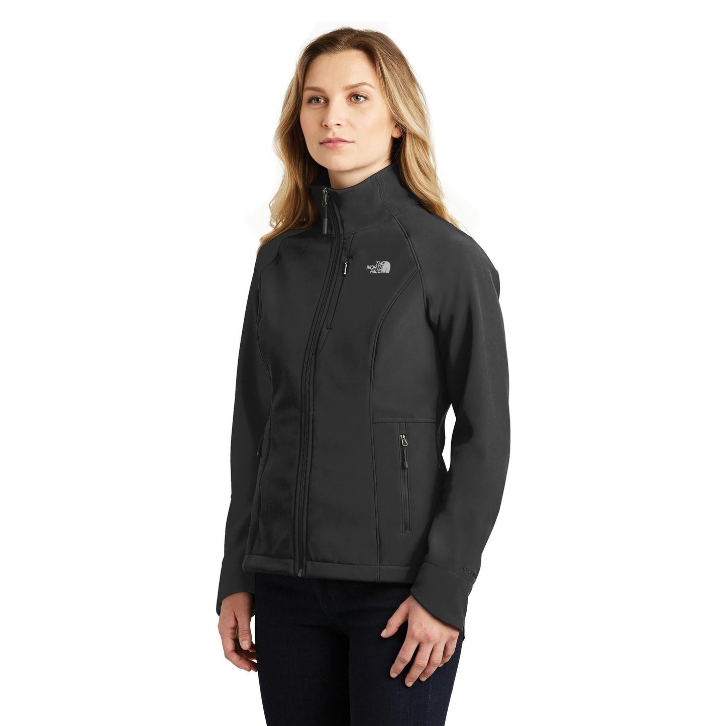 Black Soft Shell Jacket - The North Face - Weather Resistant