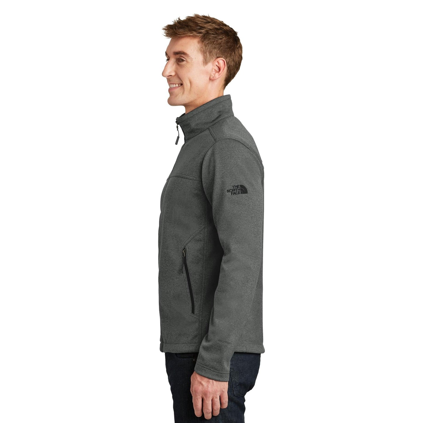 Black Soft Shell Jacket - The North Face - Wind Resistant