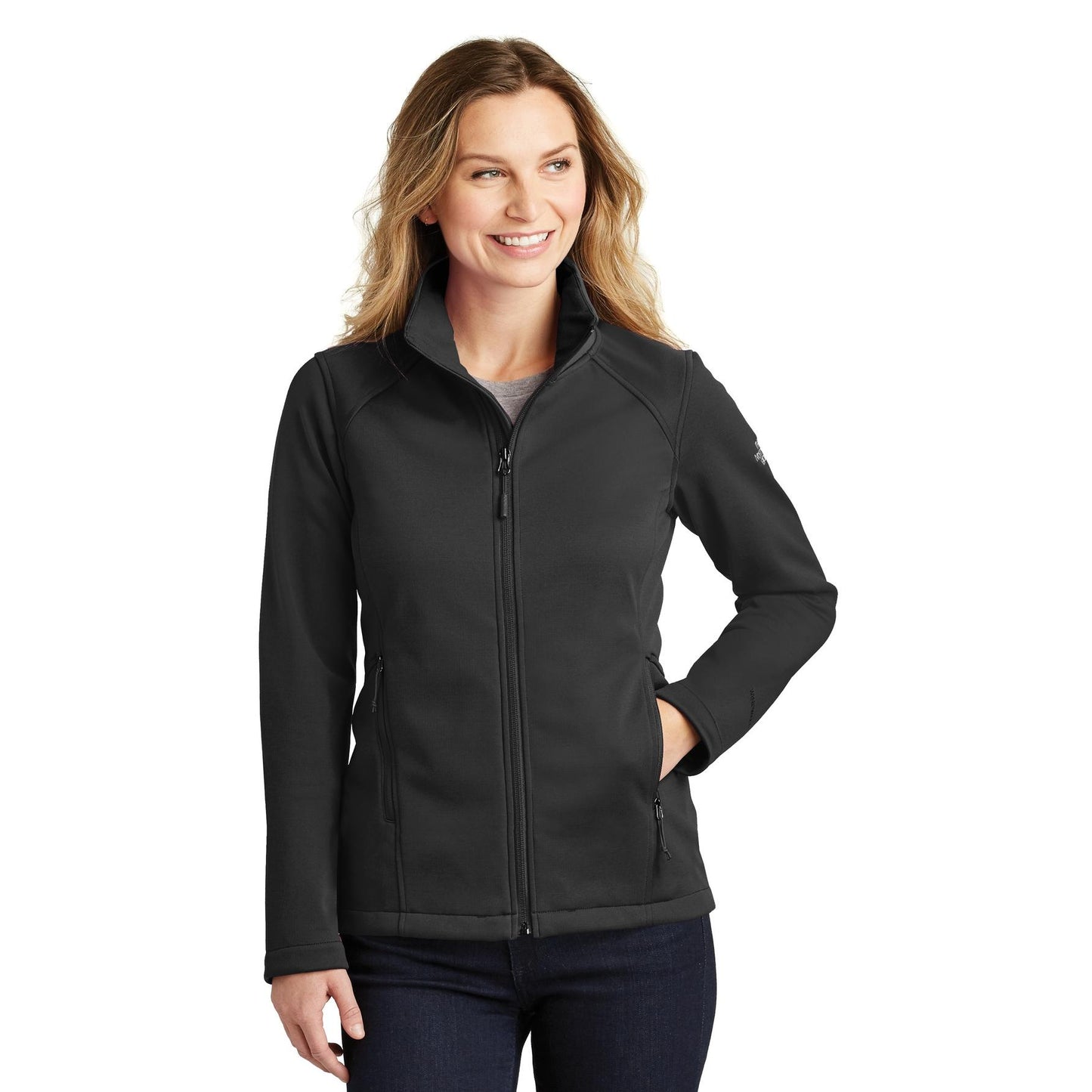 Black Soft Shell Jacket - The North Face - Wind Resistant