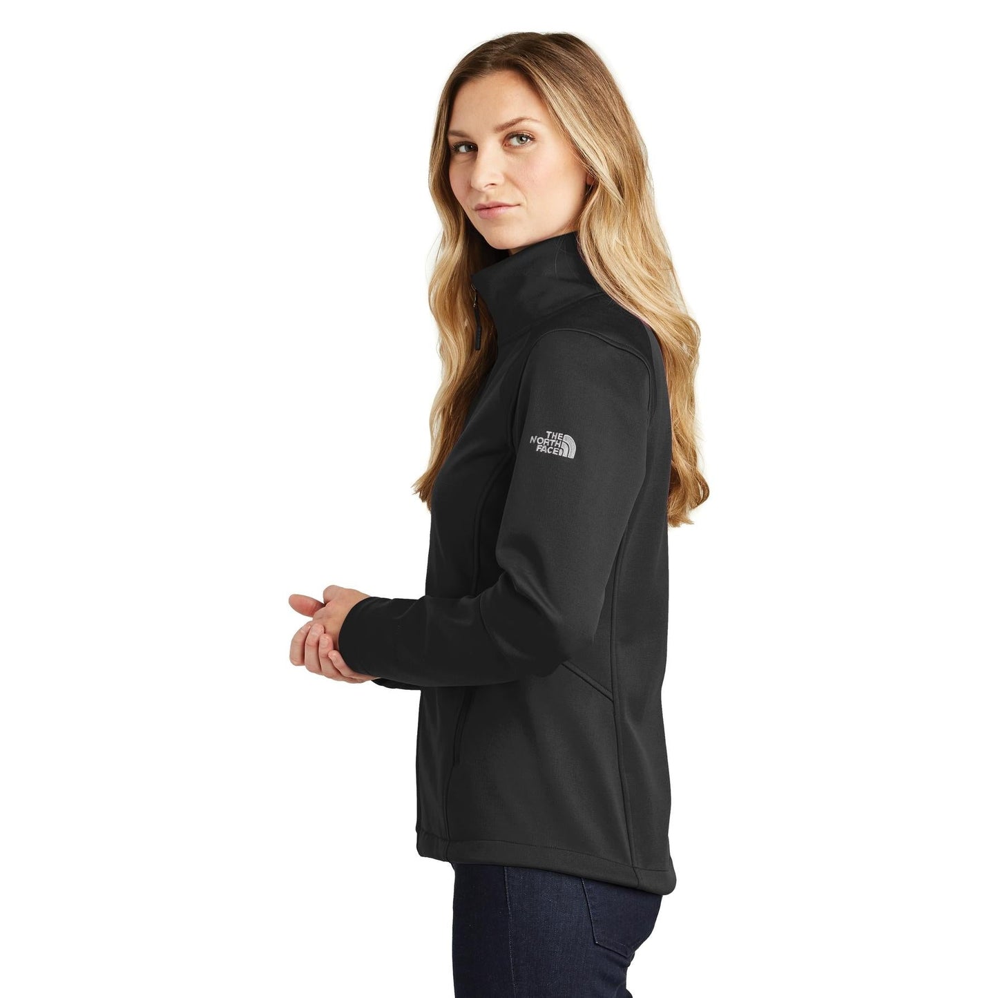 Black Soft Shell Jacket - The North Face - Wind Resistant