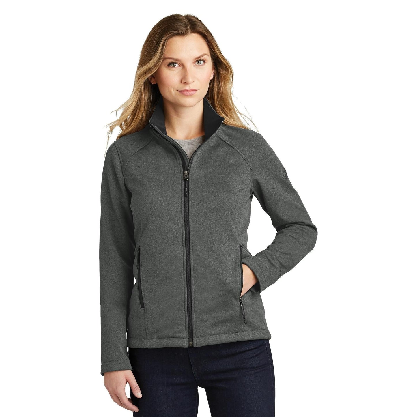 Black Soft Shell Jacket - The North Face - Wind Resistant