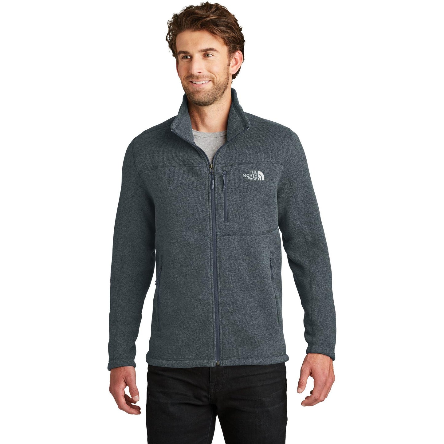 Black Heather Jacket - The North Face - Cozy Fleece