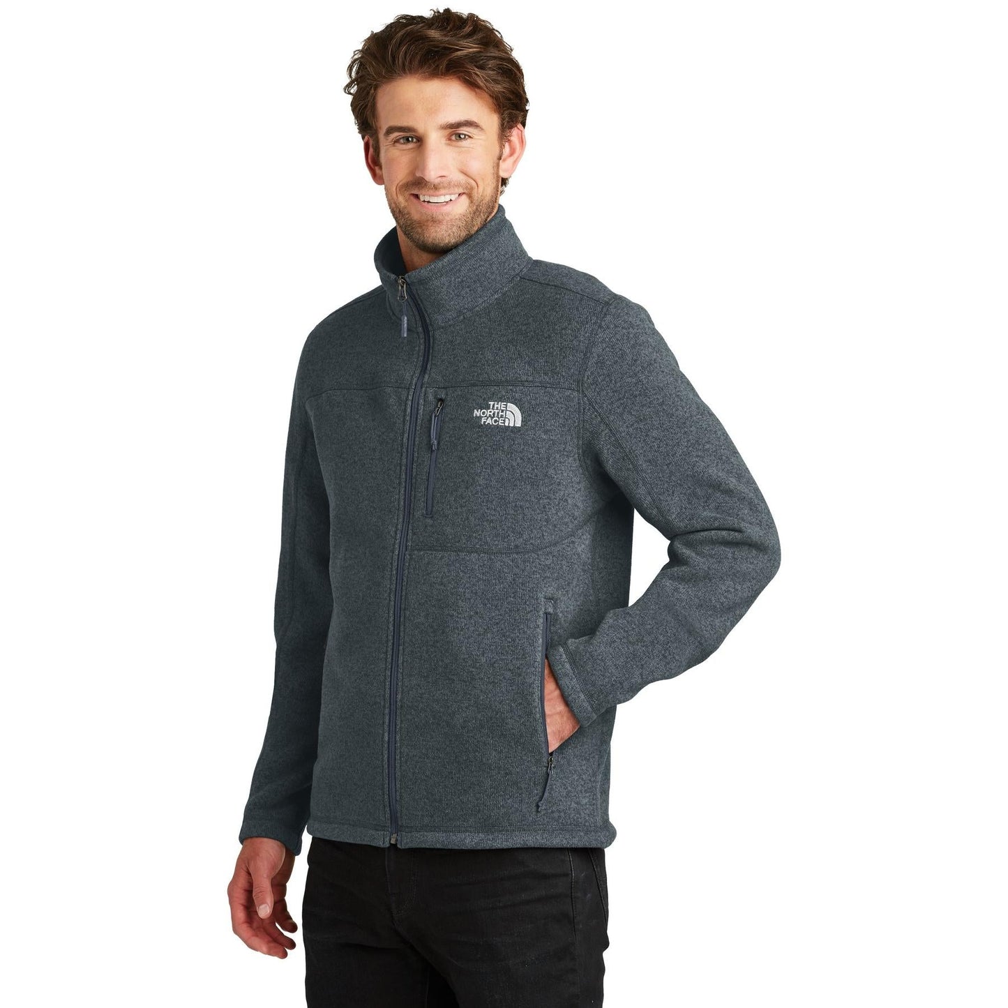 Black Heather Jacket - The North Face - Cozy Fleece