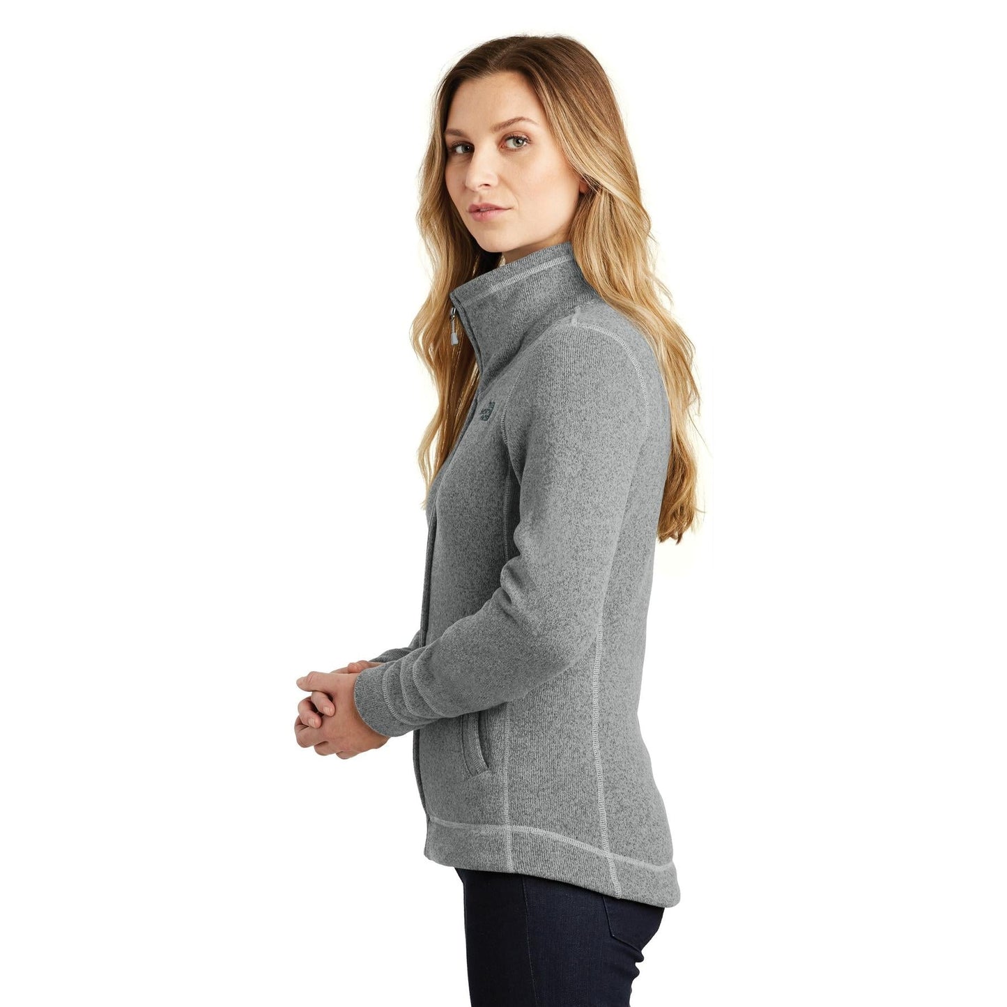 Black Heather Jacket - The North Face - Warm Fleece
