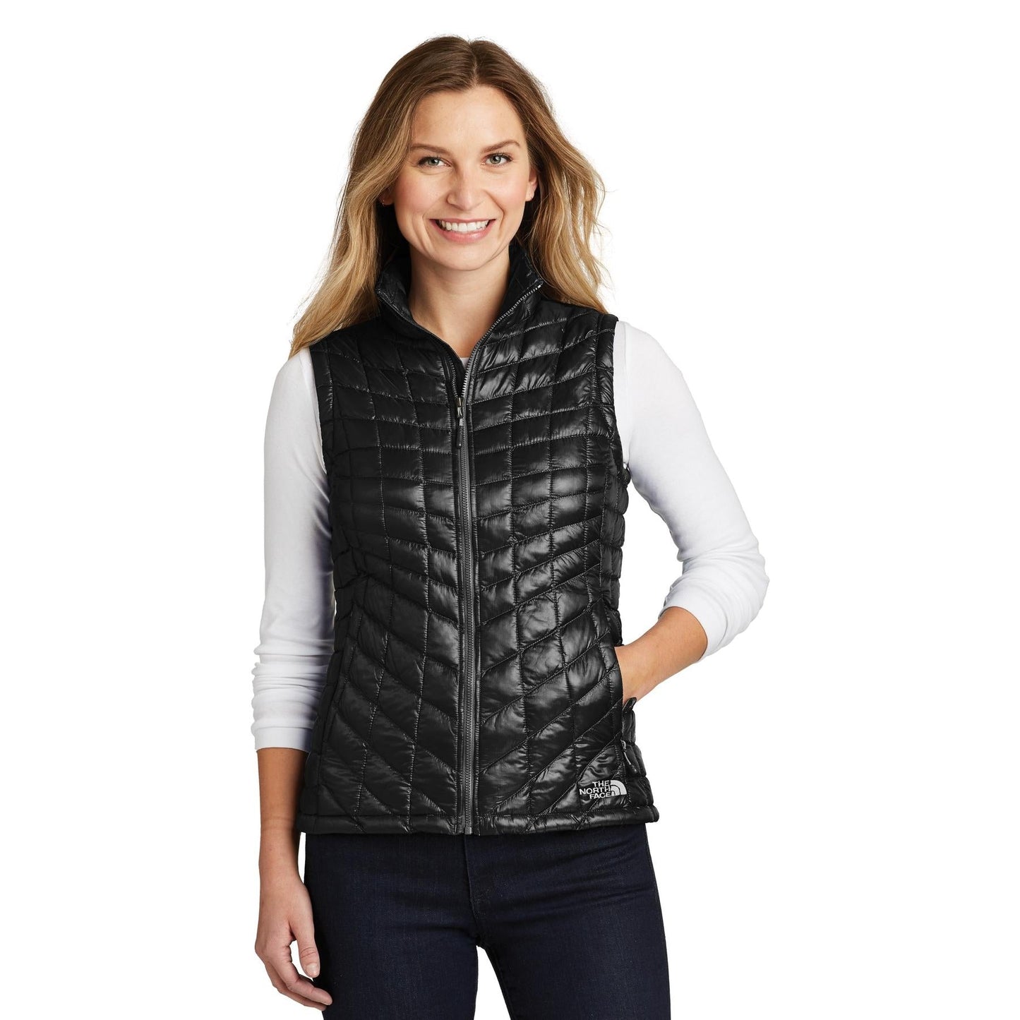 Black Thermal Vest - The North Face - Insulated Design