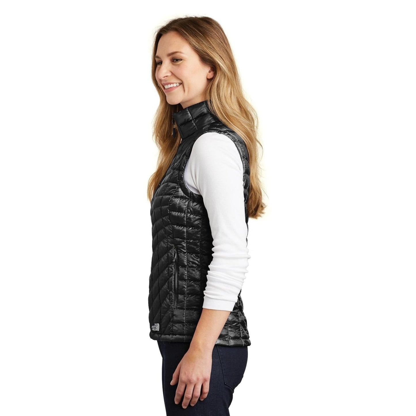 Black Thermal Vest - The North Face - Insulated Design