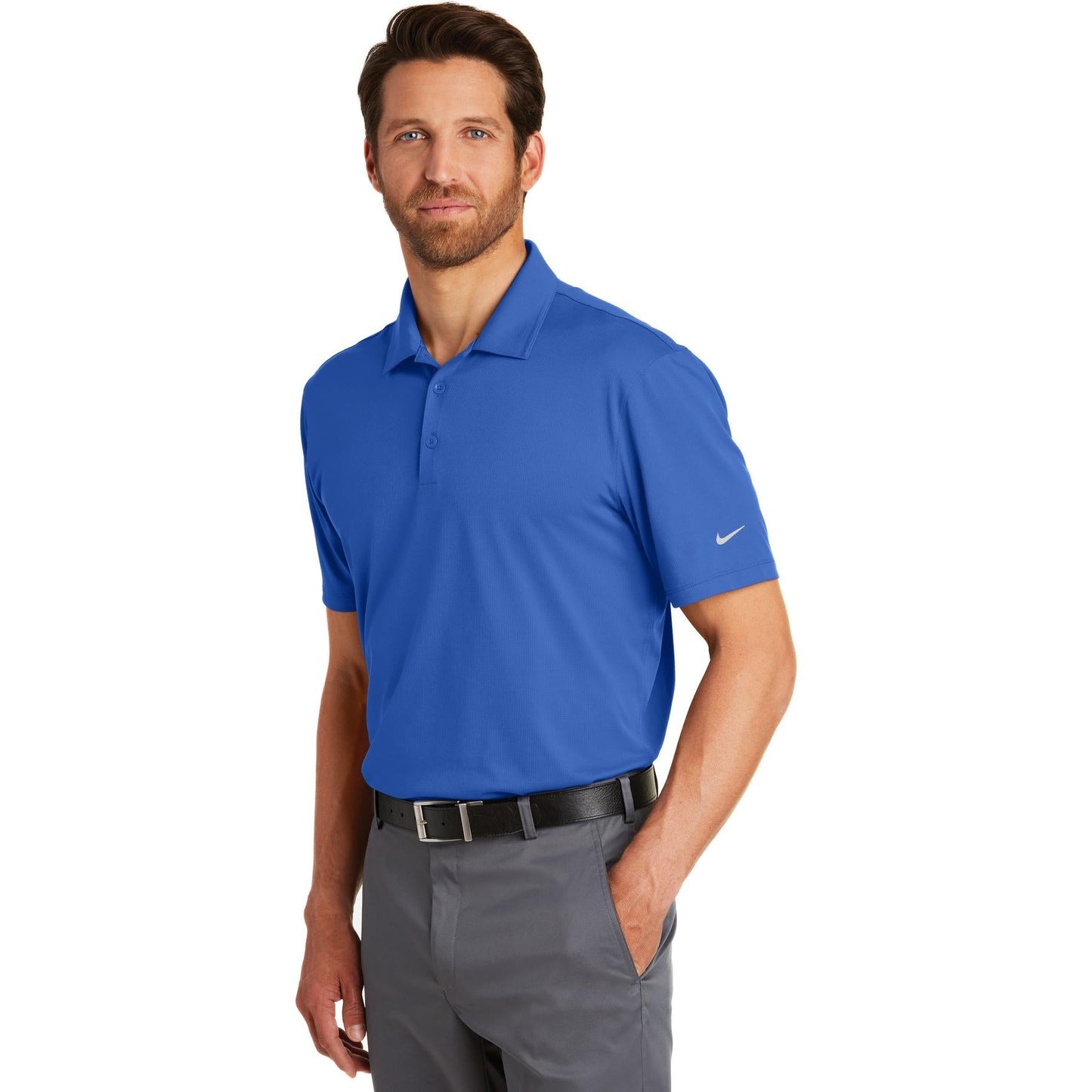 Black Polo Shirt - Nike - Dri-FIT Comfort Fit