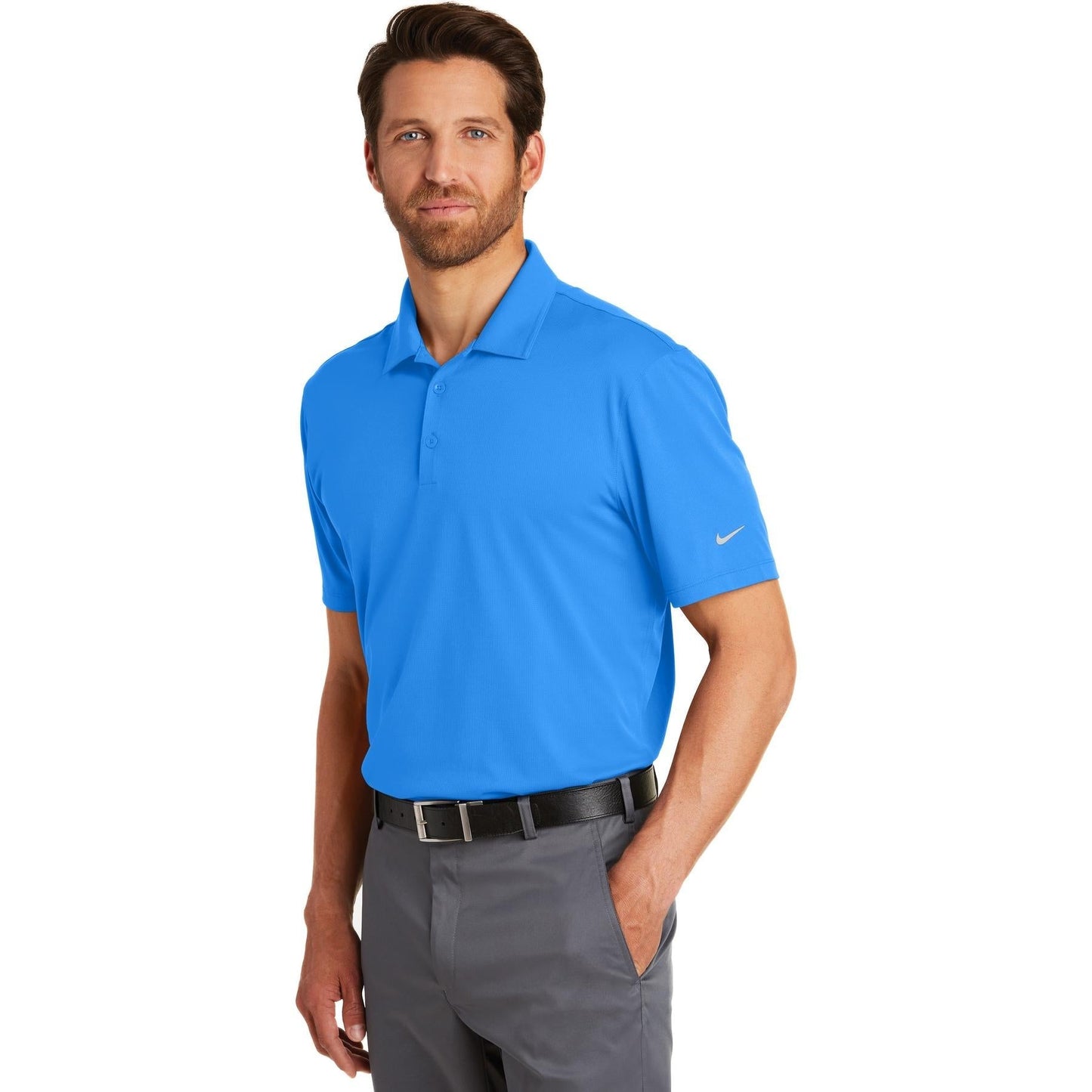 Black Polo Shirt - Nike - Dri-FIT Comfort Fit