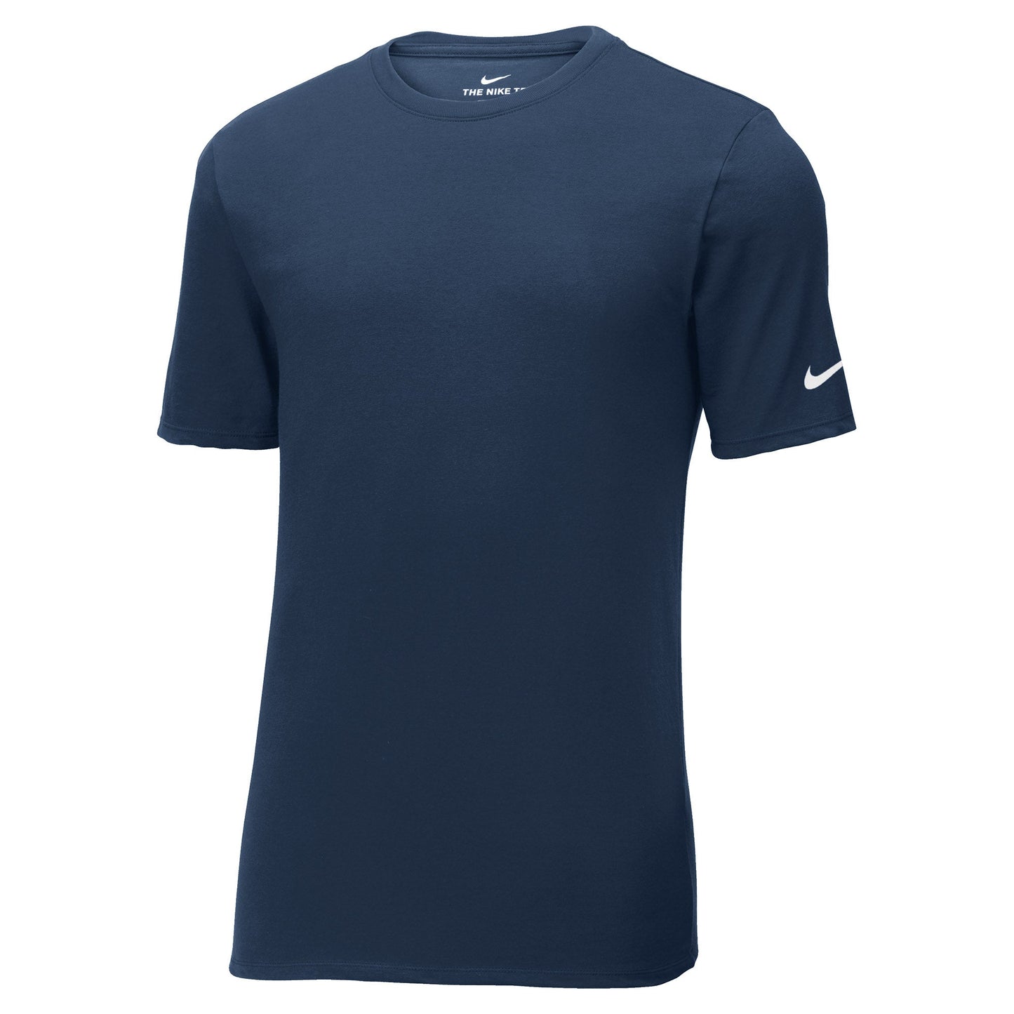 College Navy T-Shirts - Nike - Soft Cotton Tee - Cozy Fit