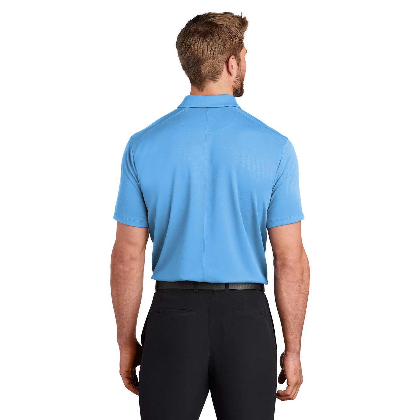 Black Polo Shirt - Nike - Dri-FIT Fabric Design