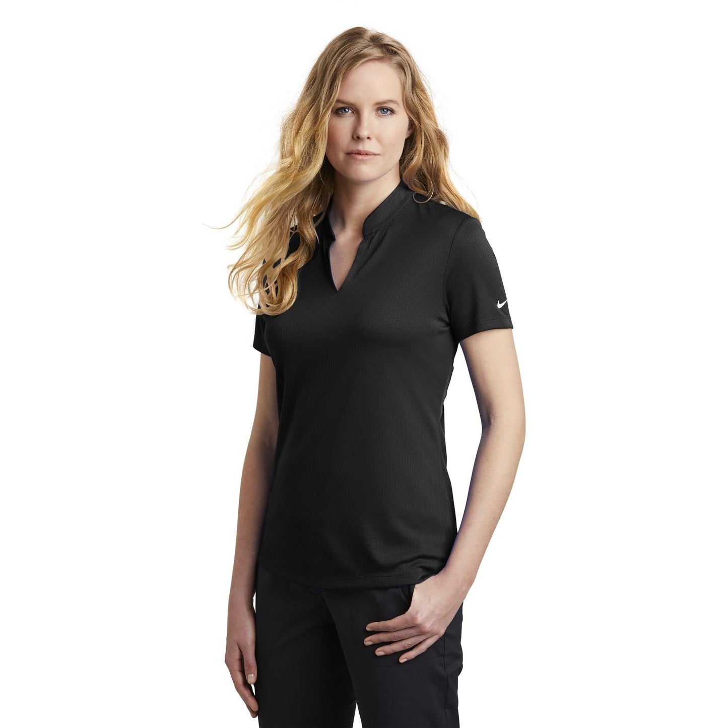 Black Polo Shirt - Nike - Dri-FIT Material