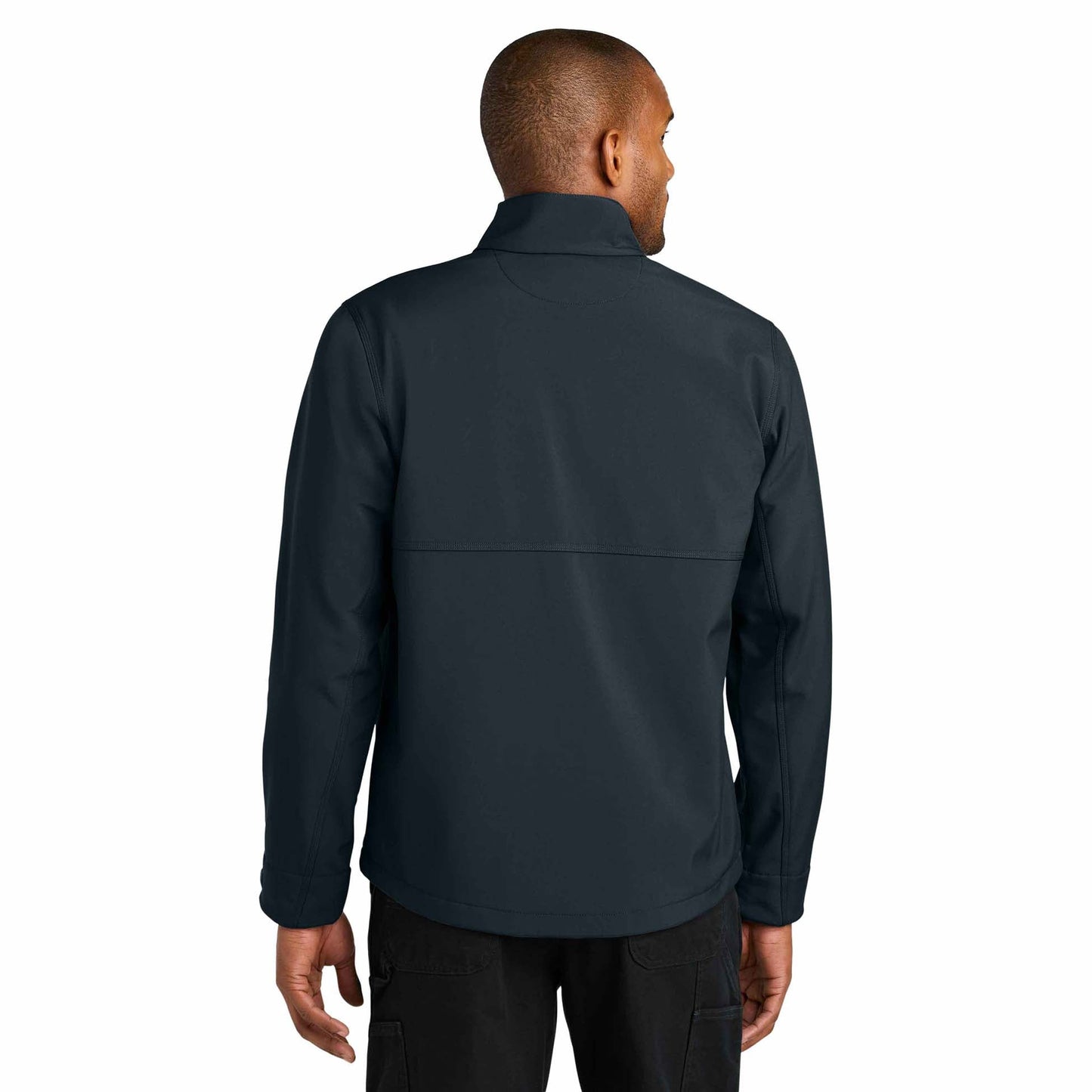 Black Soft Shell Jacket - Cornerstone - Water-Resistant