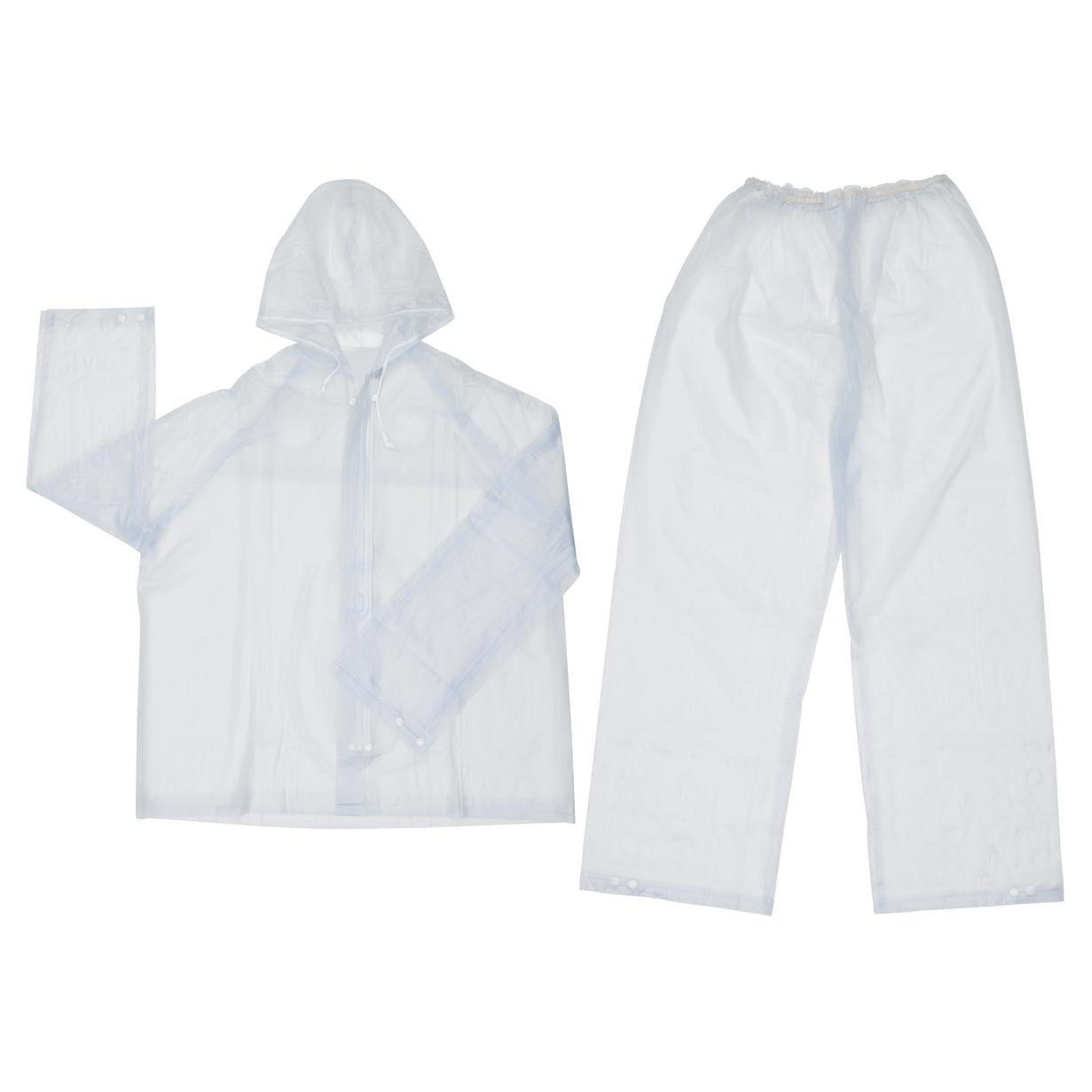 Clear 2-Piece Suit - MCR Safety - Protective PVC