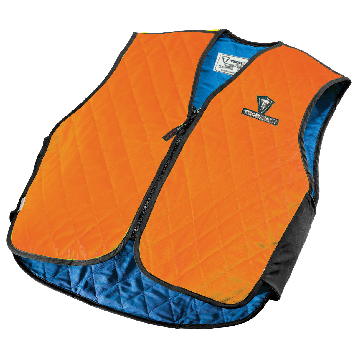Orange Cooling Vests - TechNiche - Fire Resistant Design