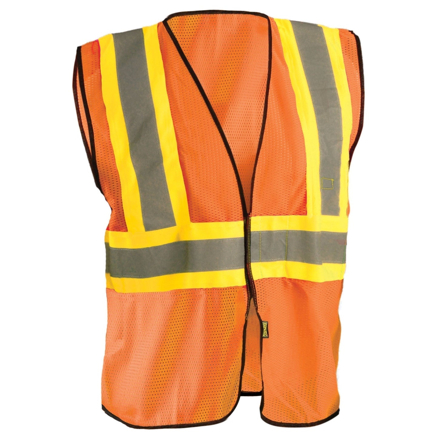 Orange Safety Vests - OccuNomix - Mesh Reflective