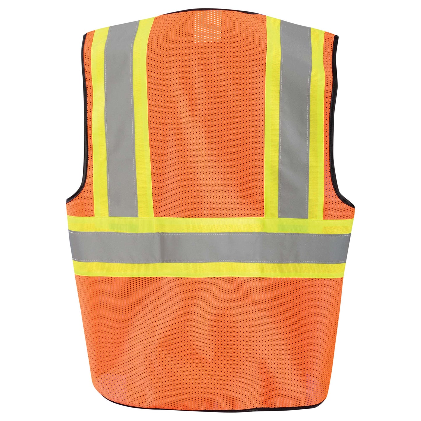 Orange Safety Vests - OccuNomix - Mesh Reflective