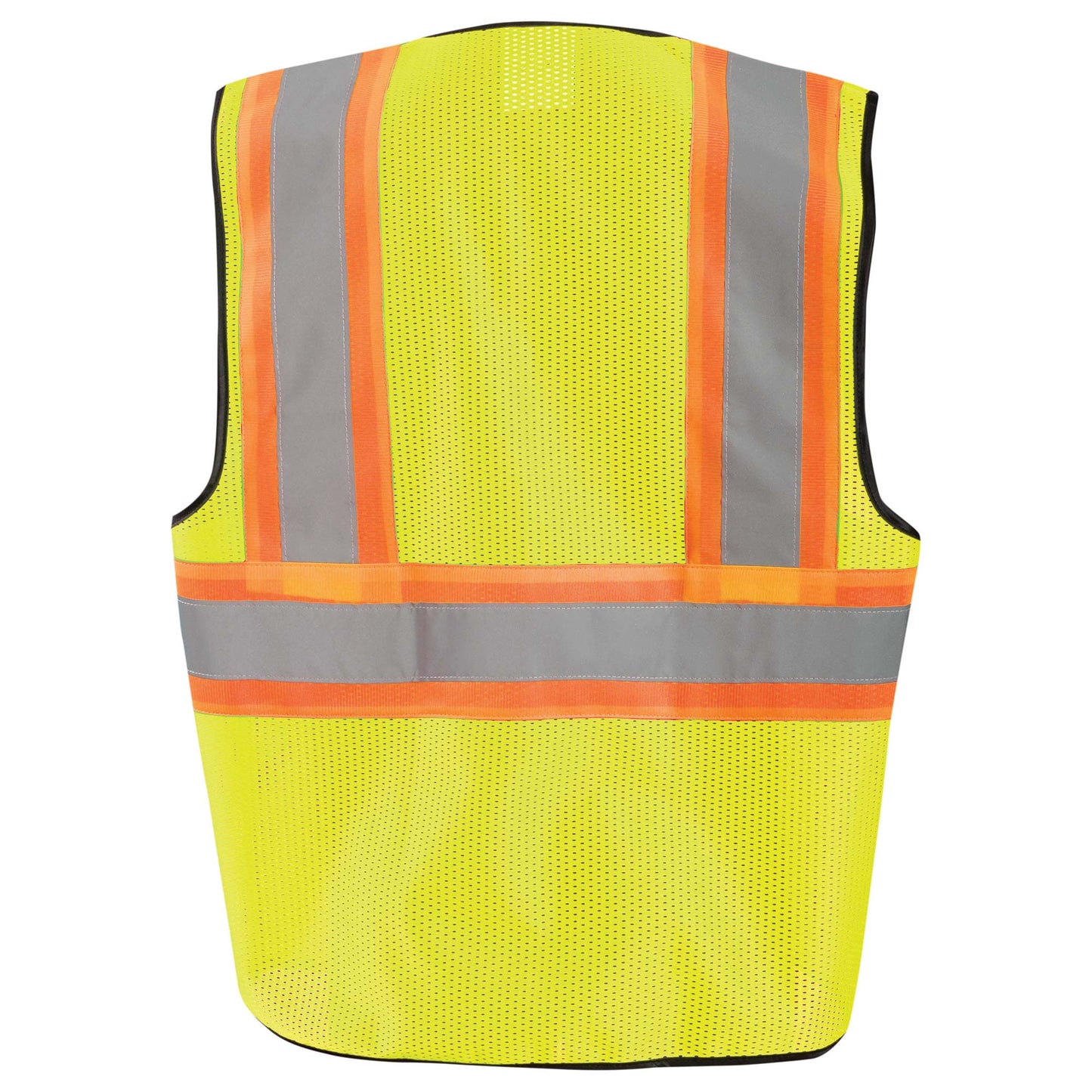 Orange Safety Vests - OccuNomix - Mesh Reflective