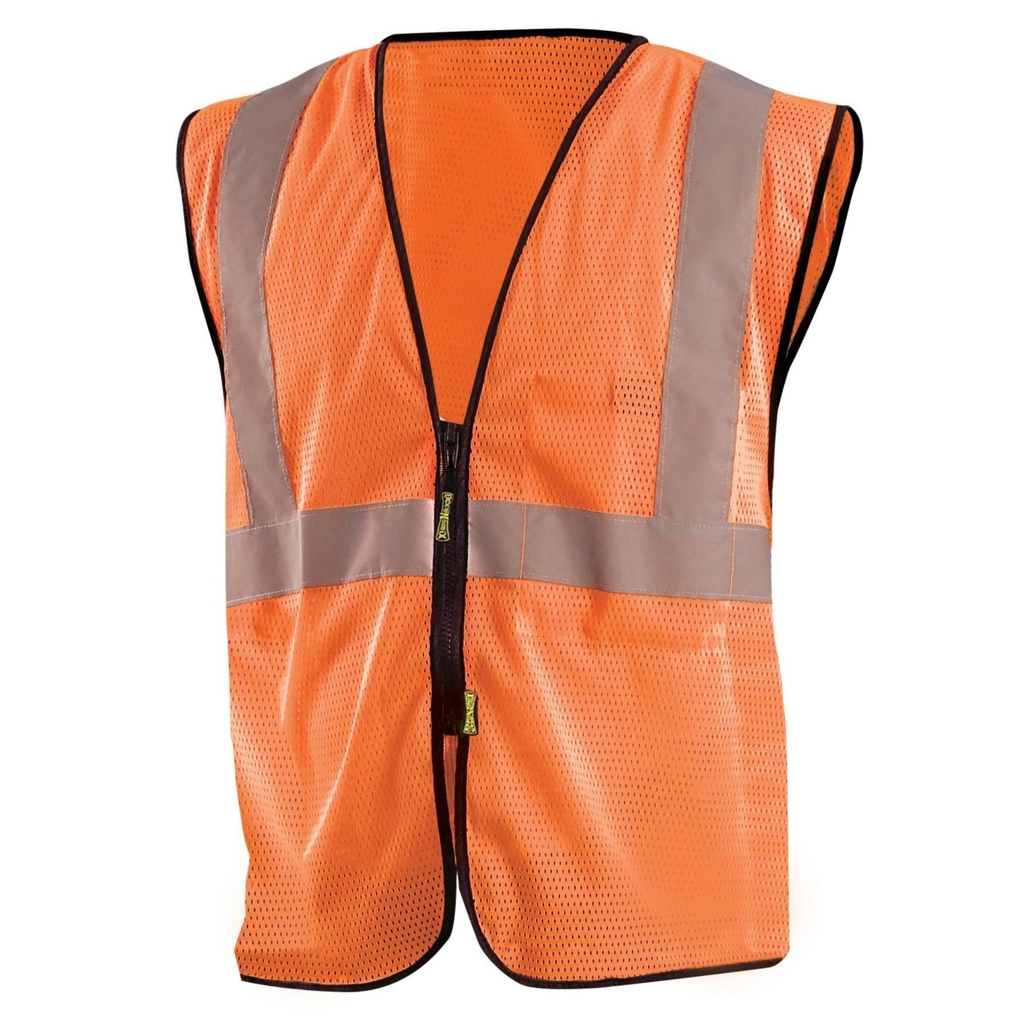 Orange Safety Vest - OccuNomix - Reflective Mesh
