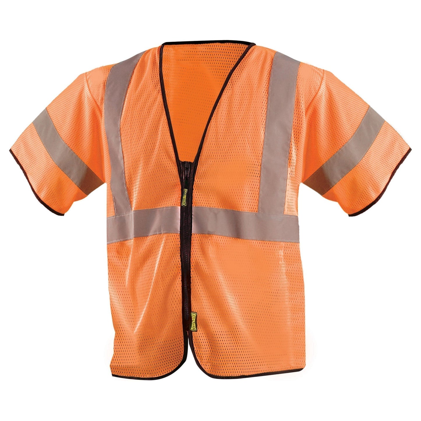 Orange Safety Vests - OccuNomix - Reflective Mesh