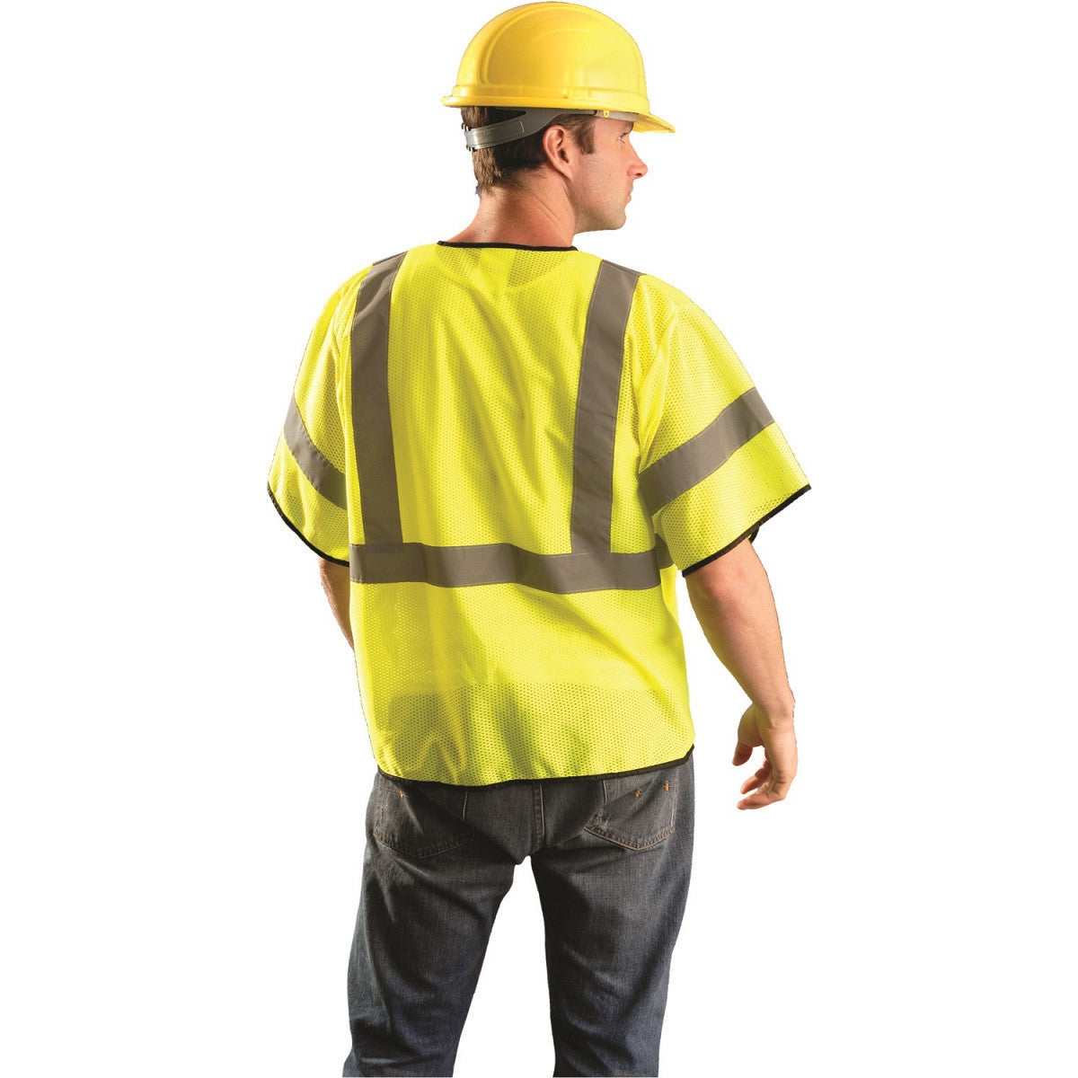 Orange Safety Vests - OccuNomix - Reflective Mesh