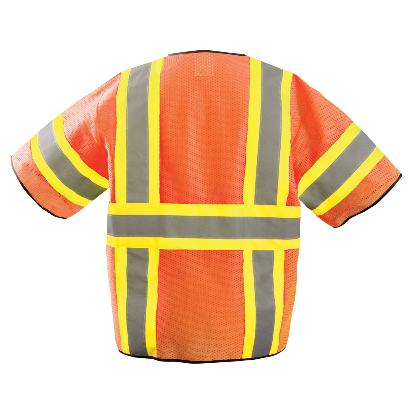 Orange Safety Vest - OccuNomix - Reflective Mesh