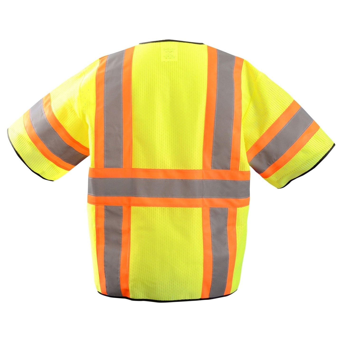 Orange Safety Vest - OccuNomix - Reflective Mesh